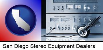 stereo equipment in San Diego, CA